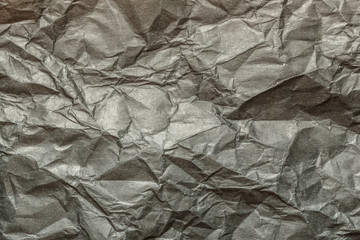 Crumpled paper background texture for usage in design