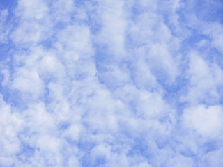 beautiful cloudy blue sky background