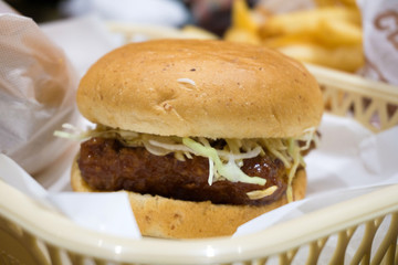 ファーストフード ハンバーガー