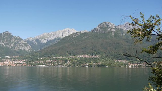Panorama del lago di Como