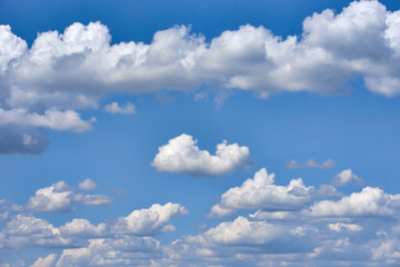 Fototapeta premium Background of blue sky