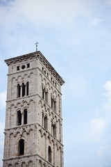 Fototapeta premium Tower of San Michele in Foro in Lucca