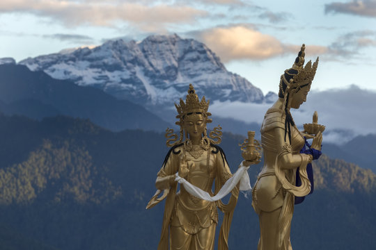 Goddesses and Himalaya Peaks, Bhutan