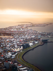 Fill the Peninsula - Aerial of Reykjavik 