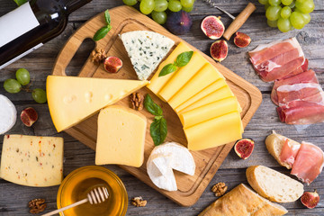 Different kind of cheese