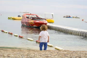 Obraz premium A boy's dream