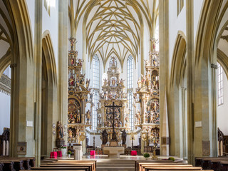 Fototapeta na wymiar Basilika St. Ulrich und Afra in Augsburg