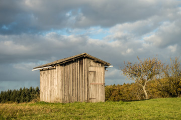 Obraz premium Landwirtschaftliche Gebäude