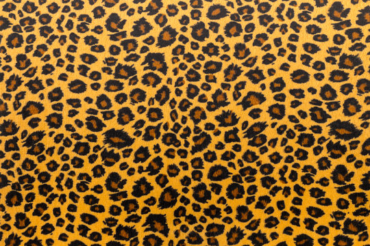 closeup artificial tiger skin pattern