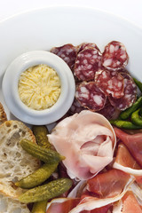 Pork meat for un French brunch