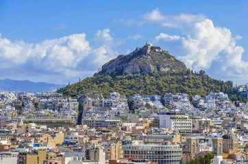 Fototapeta premium Mount Lycabettus Athens