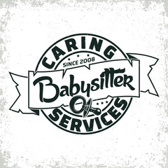 Obraz premium vintage emblem design