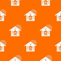 House pattern seamless