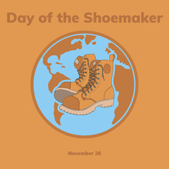 Shoesmaker day vector