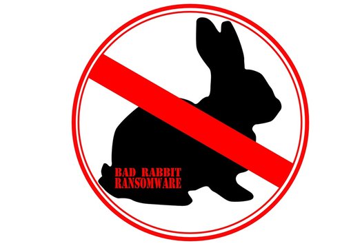 Bad Rabbit Ransomware Illustration