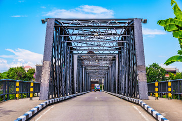 Iron bridge in Chiang Mai