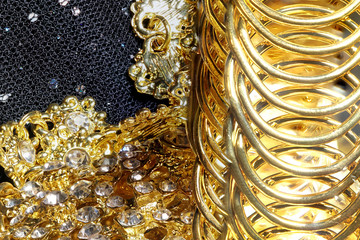 Decorative Ornament of Thai Vintage accessories, diamond brace