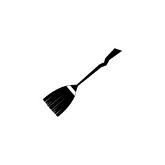 halloween broomstick icon