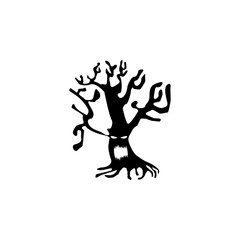 Obraz premium Halloween Tree icon