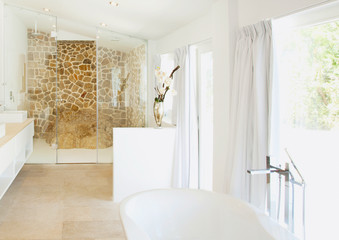 Modern bathroom interior