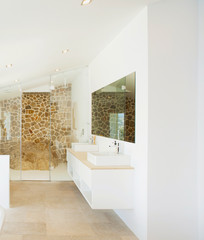Modern bathroom interior
