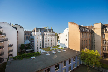 Fototapeta na wymiar Apartment houses in Berlin