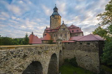 Fototapeta na wymiar Czocha castle in Poland