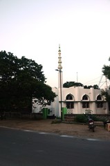 Fototapeta na wymiar Mosquée de Mahäbalipuram (Tamil Nadu- Inde)