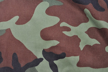 Military army camouflage fabric texture pattern background for design. Military army camouflage...