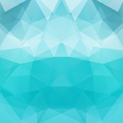 Obraz premium Abstract geometric style blue background. Vector illustration