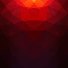 Obraz premium Abstract geometric style dark red background. Vector illustration