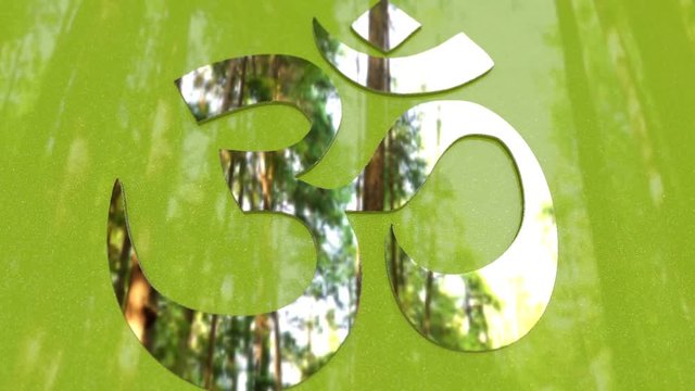 Beautiful Om Symbol