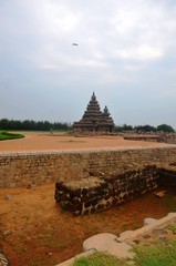 Shore Temple (Temple du Rivage)- Mahäbalipuram (Tamil Nadu-Inde)