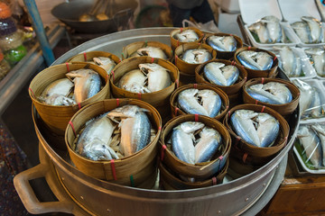 Thai Tuna, one of the popular fish in Thailand You can find it in every market when you are in Thailand.