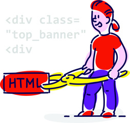 Icon in the style of the cartoon. Isolated object on white background. Vector illustration. Flat vector illustration. Characters design. Incredible icon for your website, presentation or educational p