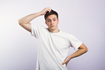 portrait of a young guy conceived
