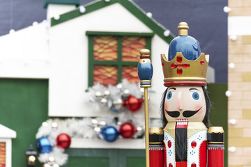 Soldier nutcracker statue for Christmas decoration