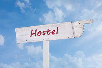 Schild 194 - Hostel