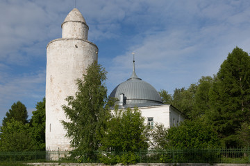 Khan mosque in the center of Kasimov, Ryazan region, Russia