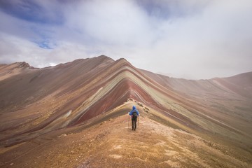 Montagna Colorata, Rainbow Mountain, Perù