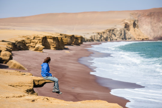 Playa Roja, Paracas, Per&ugrave;