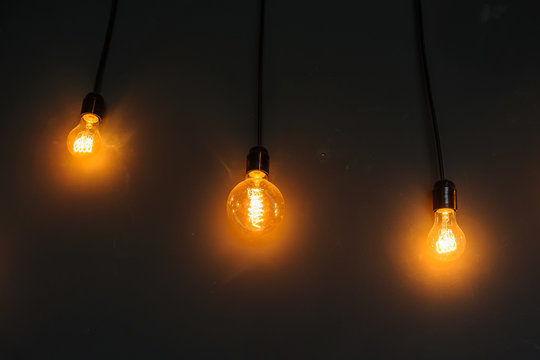 Vintage edison light bulbs
