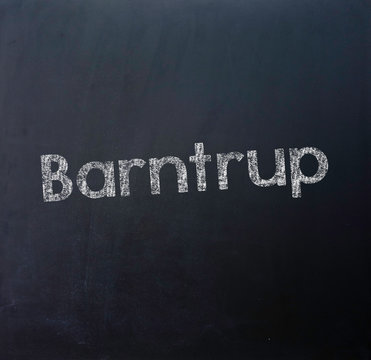 Barntrup Stadt Tafel Schriftzug