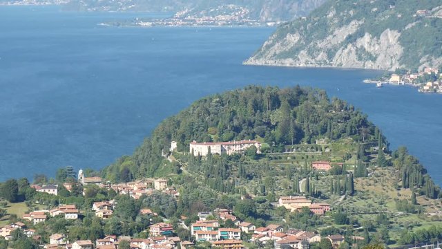 Panorama del lago di Como a Bellagio