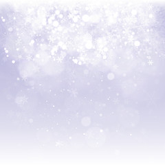 Shiny Snowflake Background