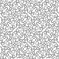 Seamless pattern made of small leaves