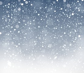Fototapeta premium Abstract snow topic background 4