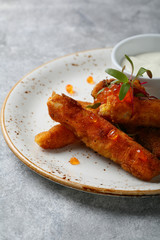 fish sticks with deep