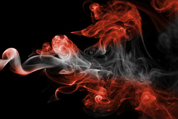 Austria national smoke flag