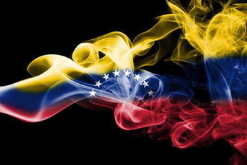 Venezuela smoke flag